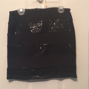 Black skirt